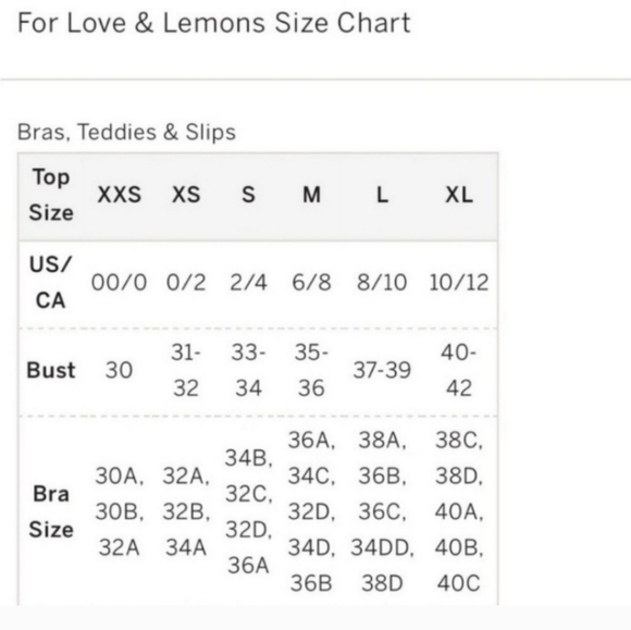 New!For Love and Lemons Creamsicle Lace Teddy underwire Bodysuit - Picture 12 of 12